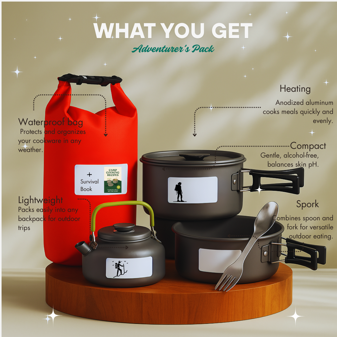 TrailBlaze™ Outdoor Camping Cookware Set