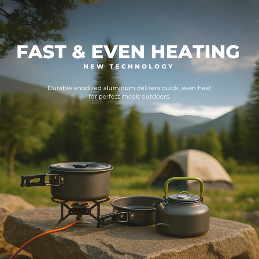 TrailBlaze™ Outdoor Camping Cookware Set